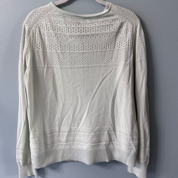 A New Day Light Green Cardigan Long Sleeve Buttons Size Large - Picture 2 of 6